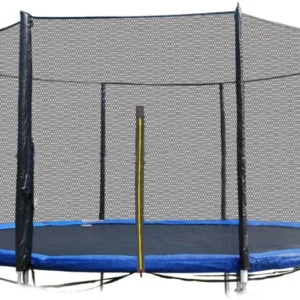 Siatka ochronna zewnętrzna na trampolinę 10 ft 8 słupków 305 cm