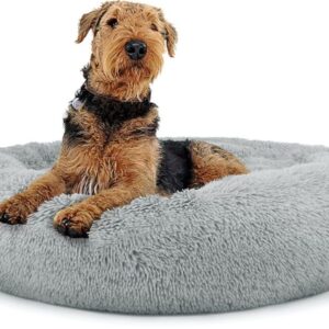 Legowisko pluszowe dla Psa Kota 80cm - jasnoszare