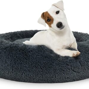 Legowisko pluszowe dla Psa Kota 60cm - ciemnoszare