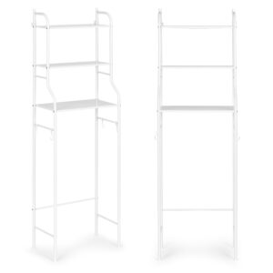 Wysoki regał łazienkowy nad WC pralkę 3 półki ModernHome