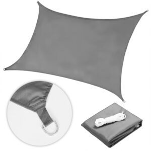 Kwadratowy żagiel przeciwsłoneczny 5x5 m szary MultiGarden