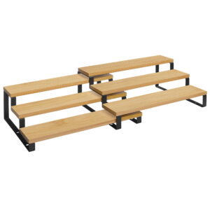 Organizer na przyprawy bambusowy loft KCS016N01