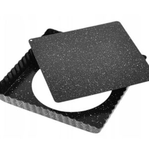 Blacha forma do mazurka tarty 20x20 cm wyjmowane dno Brunbeste