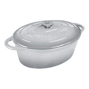 Brytfanna żeliwna emaliowana 30cm 4,5L szara Kinghoff KH-1522