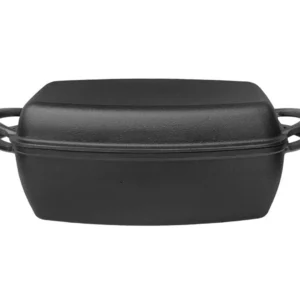 Brytfanna żeliwna 3,8L z patelnią grillową Krisberg KS-2570