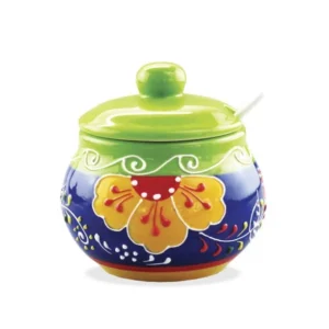 Ceramiczna cukiernica z łyżeczką Maestro MR-20007-09