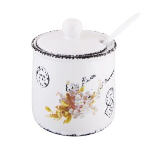 Ceramiczna cukiernica z łyżeczką Maestro MR-20049-09