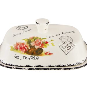 Ceramiczna maselniczka Maestro MR-20050-45 17,5x12 cm