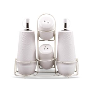 Zestaw do przypraw 5 elementów Maestro White MR-20002-04S