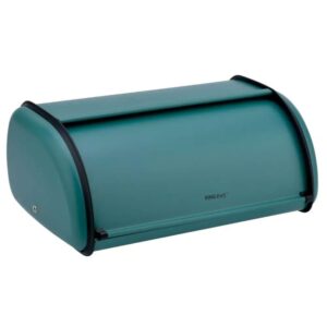 Chlebak stalowy mały 36cm Kinghoff KH-1755 zielony mat