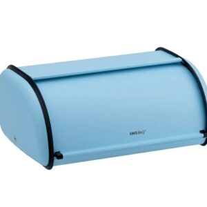 Chlebak stalowy mały 36cm Kinghoff KH-1757 niebieski mat