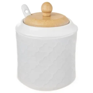 Cukierniczka porcelanowa biała WhiteLine 350ml Orion