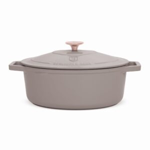 Głęboka brytfanna żeliwna 4.65L Berlinger Haus Taupe BH-6541