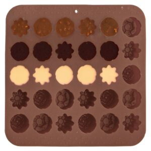 Forma silikonowa do pralin brązowa Sillinie Orion