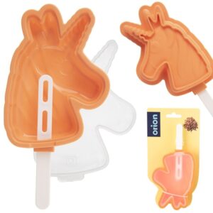 Foremka silikonowa na lody Jednorożec z pokrywką Orion