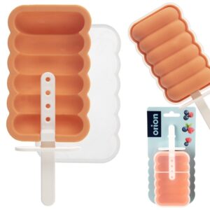 Foremka silikonowa na lody Twist z pokrywką Orion