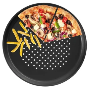 Forma do pieczenia pizzy perforowana 32cm Orion 127031