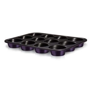 Forma do 12 muffinek z powłoką tytanową Berlinger Haus Purple Eclipse BH-6800