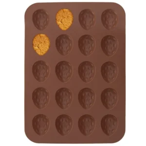 Forma do muffinek silikonowa pomarańczowa 12 szt. Orion Sillinie