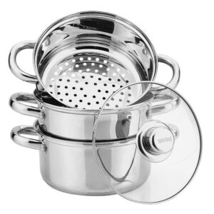 Zestaw garnków do gotowania na parze 4 el. Kinghoff KH-3316