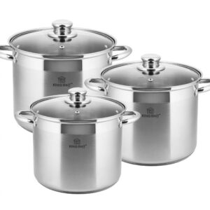 Zestaw garnków gastronomicznych 6 el. Kinghoff KH-4310