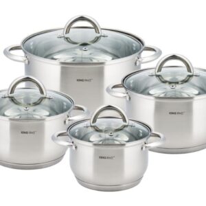 GARNKI KiNGHOFF SILVER 8 ELE KH-4448