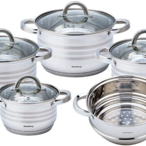 GARNKI STALOWE 9 EL. 2.1/2.9/3.9/5.0L KLAUSBERG KB-7695