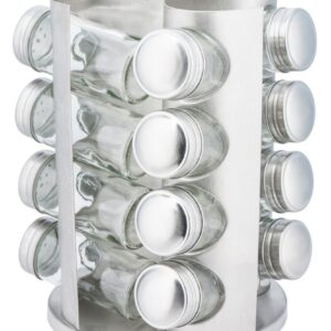 Obrotowy stojak z przyprawami 16 słoiczków Kinghoff KH-4006