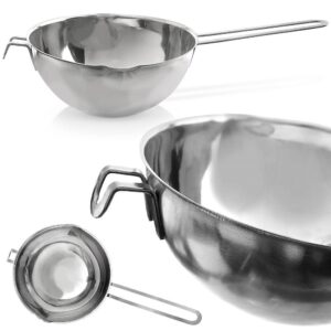 Miska do roztapiania czekolady stalowa 1,2L Orion 120296