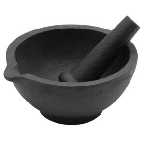 Moździerz żeliwny 13cm z tłuczkiem Kinghoff KH-1197