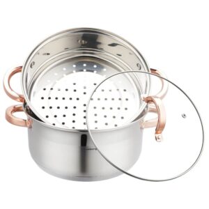 Garnek do gotowania na parze 24cm 3 el. Klausberg KB-7734