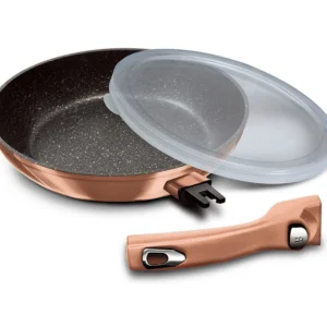 Patelnia z odpinaną rączką 28cm Berlinger Haus Rose Gold
