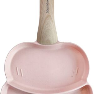 Patelnia 3w1 do jajek i smażenia różowa Klausberg KB-7826