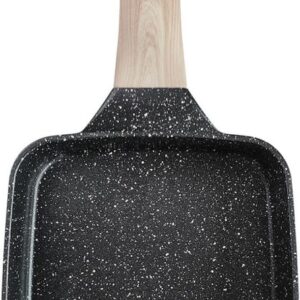 Patelnia prostokątna głęboka czarna Klausberg KB-7813