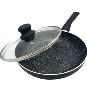 Patelnia marmurowa 28cm z pokrywką Kinghoff KH-3959