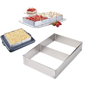 Regulowana forma do ciasta z przegrodą Kinghoff KH-1907