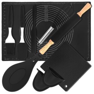 Zestaw stolnica silikonowa z wałkiem 10el. Brunbeste BB-1785