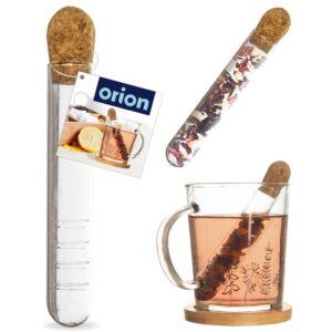 Sitko do zaparzania herbaty szklana fiolka 13cm Orion 143844