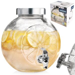 Słój z kranikiem 5,4L Cytryna do lemoniady Orion 143793