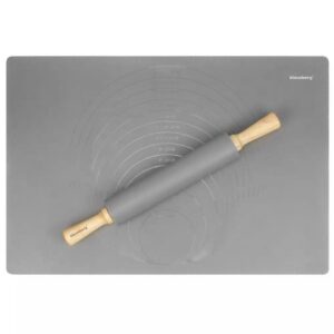 Zestaw stolnica silikonowa 60x40cm + wałek Klausberg KB-7597