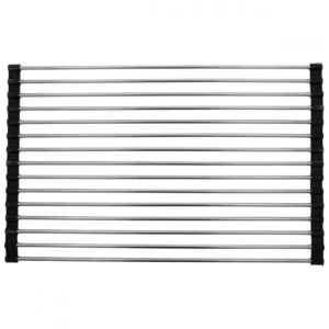 Ociekacz zwijany na zlew – Kratka stalowa Brunbeste 47 cm