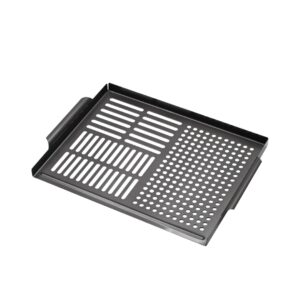 Taca do grillowania ze stali nierdzewnej 40x29cm Maestro MR-1005