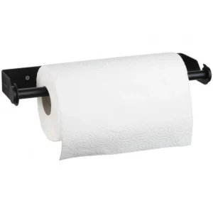 Uchwyt na ręcznik papierowy montowany czarny Klausberg KB-7585