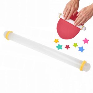 Wałek do mas cukrowych z regulacją 30cm Brunbeste BB-3221