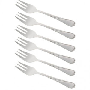 Widelczyki do ciasta 6 sztuk połysk Kinghoff KH-1441
