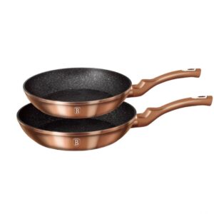 Zestaw Patelni Granitowych Berlinger Haus Rose Gold BH-1611-N