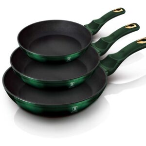 Zestaw Patelni Berlinger Haus Metallic Emerald BH-6168 20/24/28cm