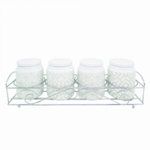 Zestaw Pojemników na Przyprawy Maestro MR-20033-04CS