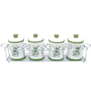 Zestaw Pojemników na Przyprawy Maestro MR-20065-04CS