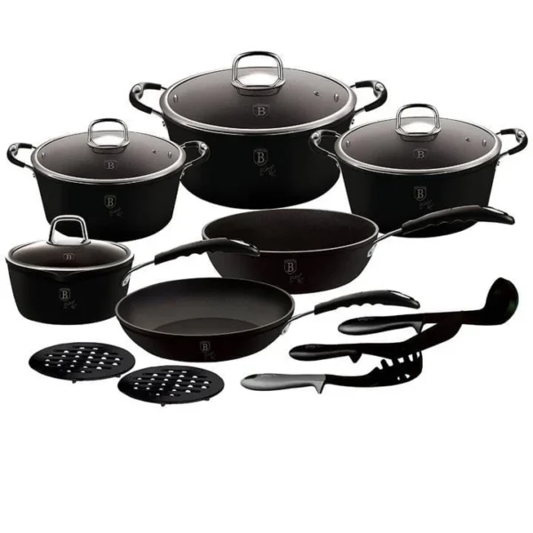 berlinger-haus-black-professional-bh-6129-zestaw-garnkow-15el.jpeg Profesjonalny zestaw garnków 15 elementów Berlinger Haus Black Professional Line BH-6129 indukcja